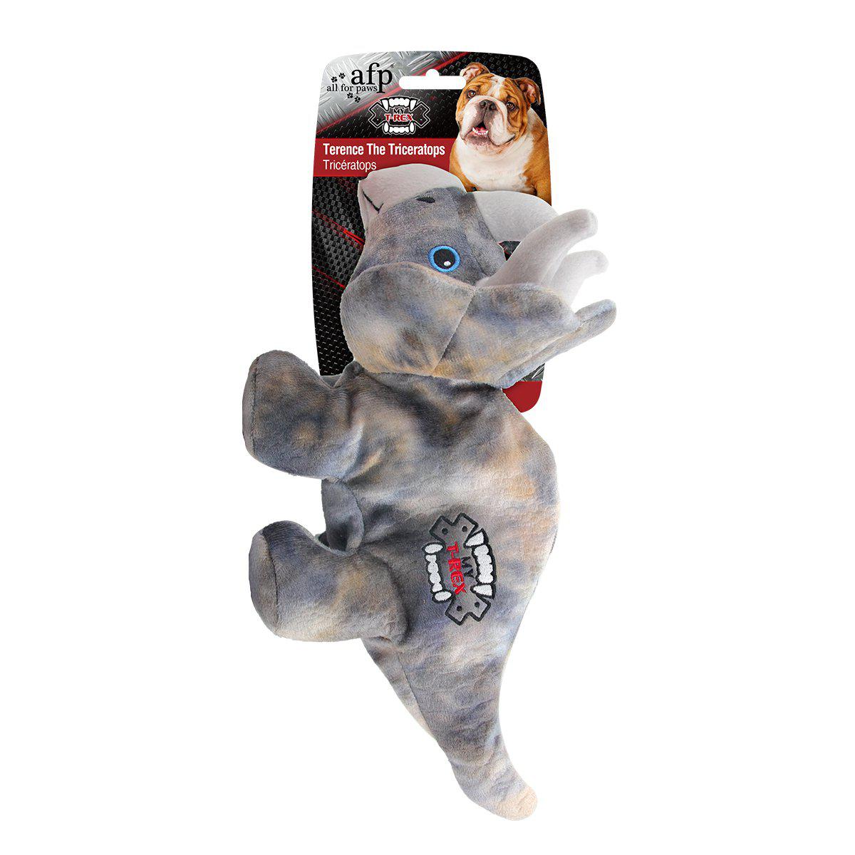 Hundleksak My T-rexterence The Triceratops M