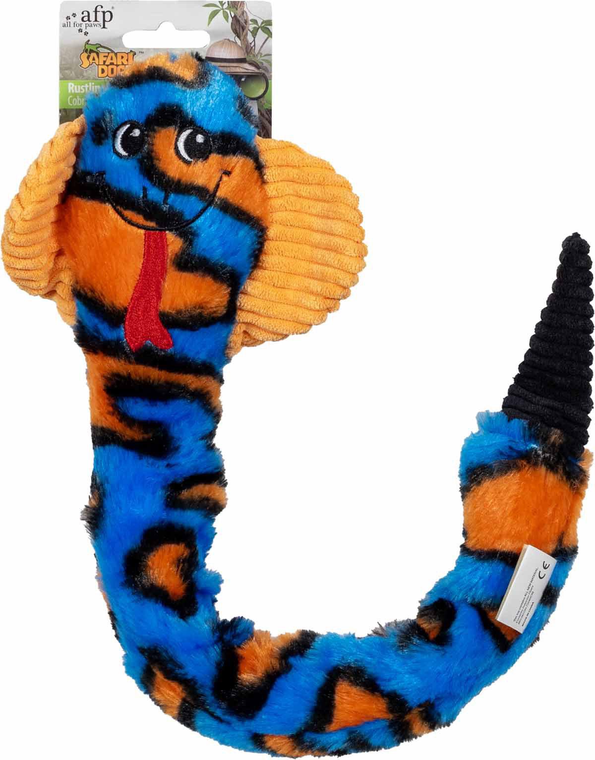Hundleksak Safari Rustling King Cobra 55 cm