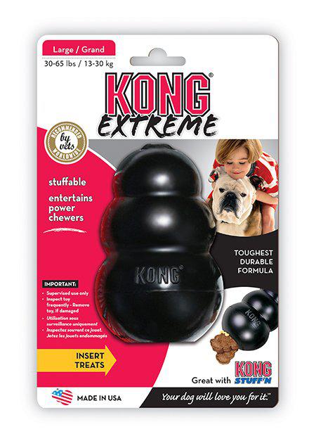 KONG Extreme Svart L 11 × 7 cm