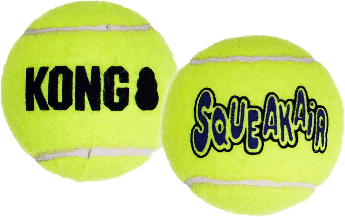 KONG Airdog Squeakair Tennisboll 2Pack L 8 cm