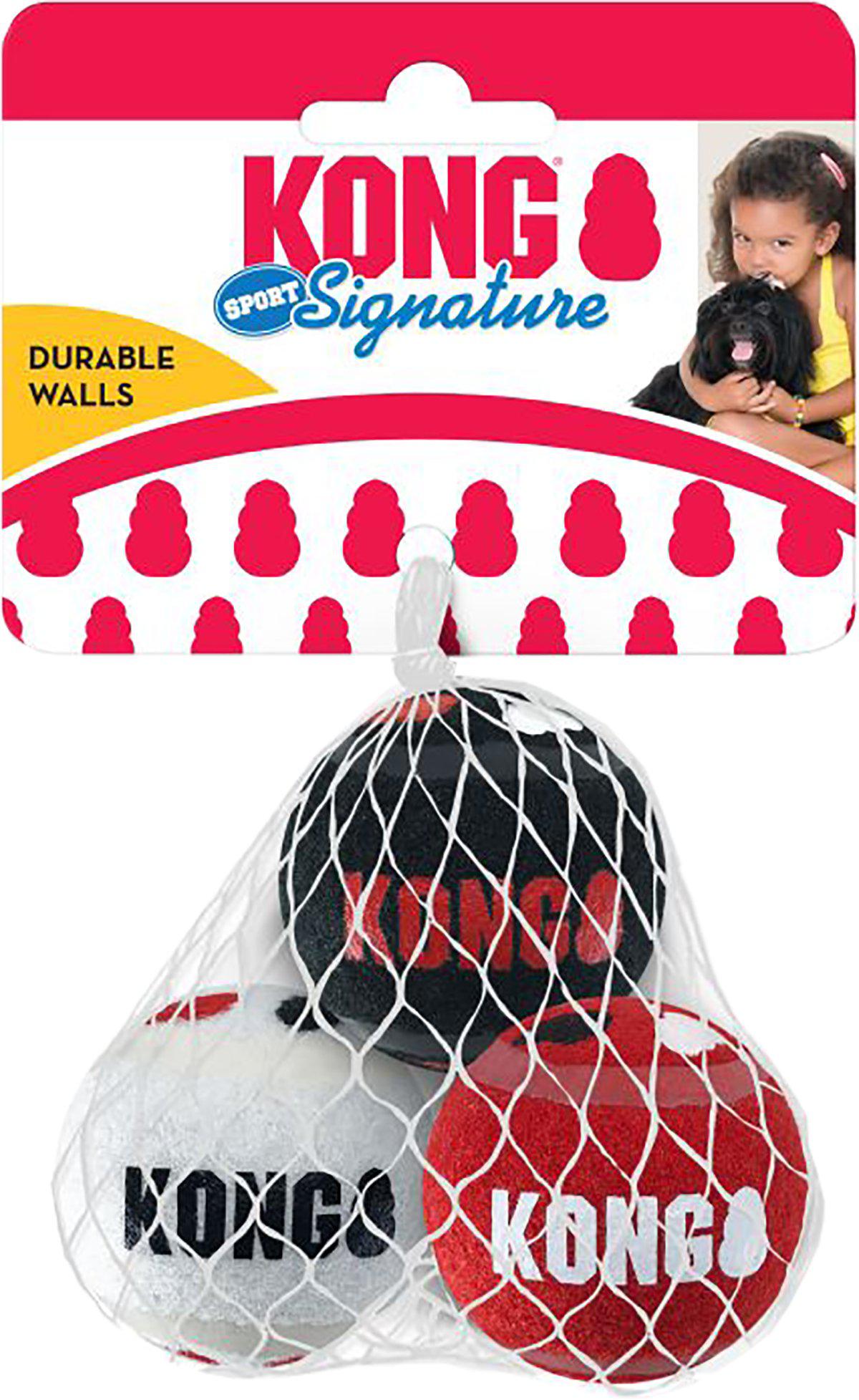 KONG Signature Sport Balls 3Pack S 5 cm