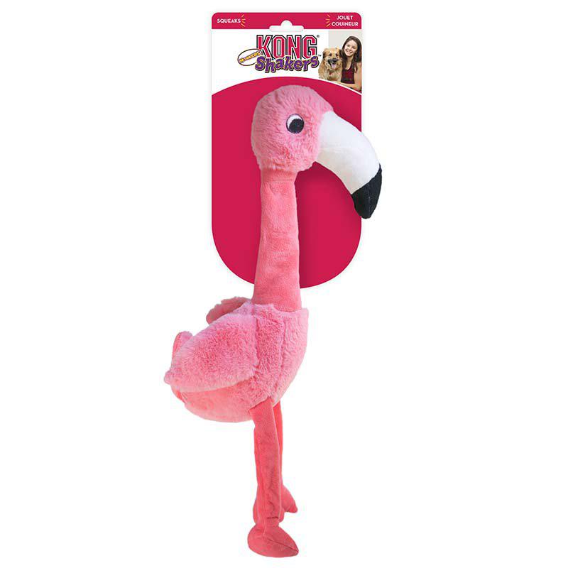 KONG Shakers Honkers Flamingo S 22 × 11 × 17 cm