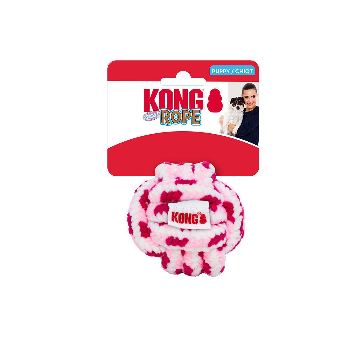 KONG Rope Ball Puppy Mix L 8 × 8 × 7 cm