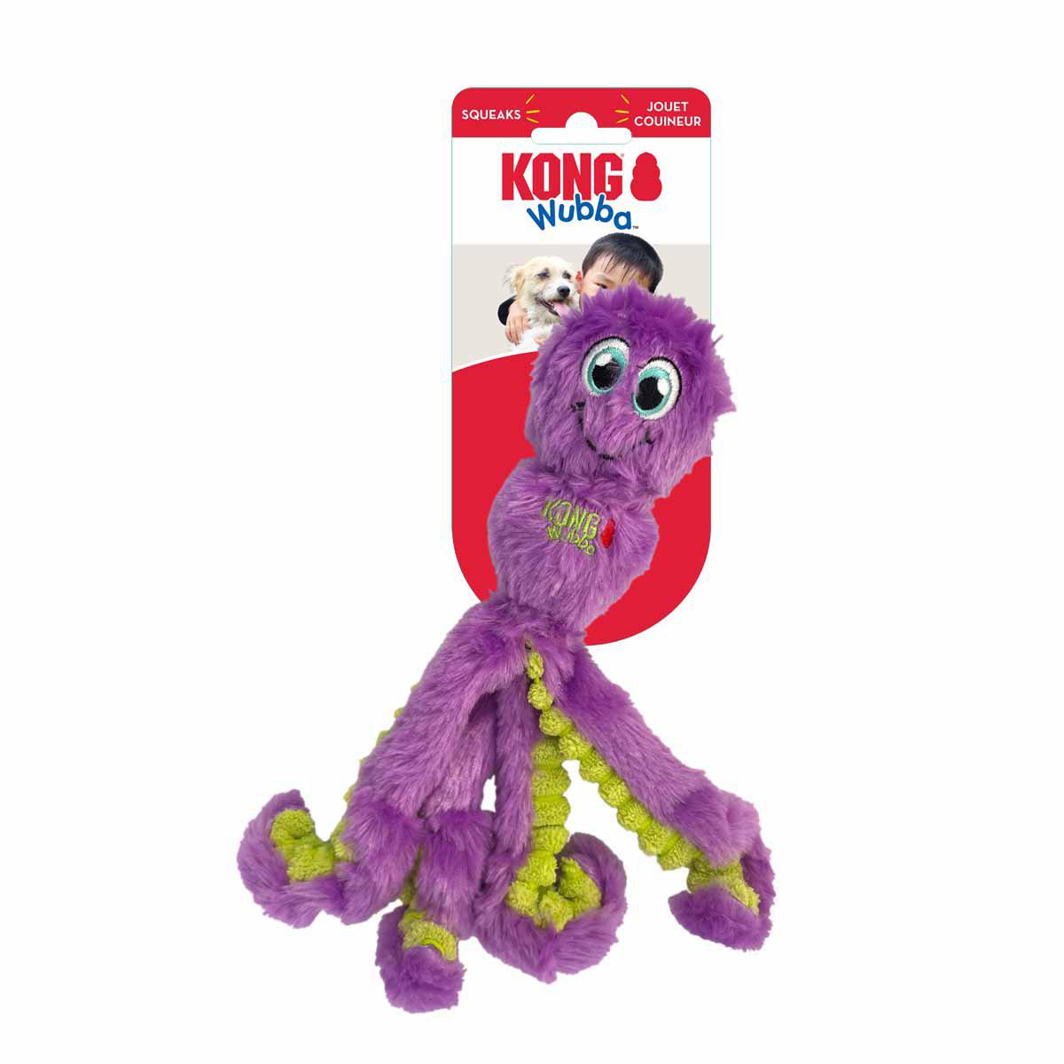 KONG Wubba Octopus Mix S 23 × 10 × 5 cm