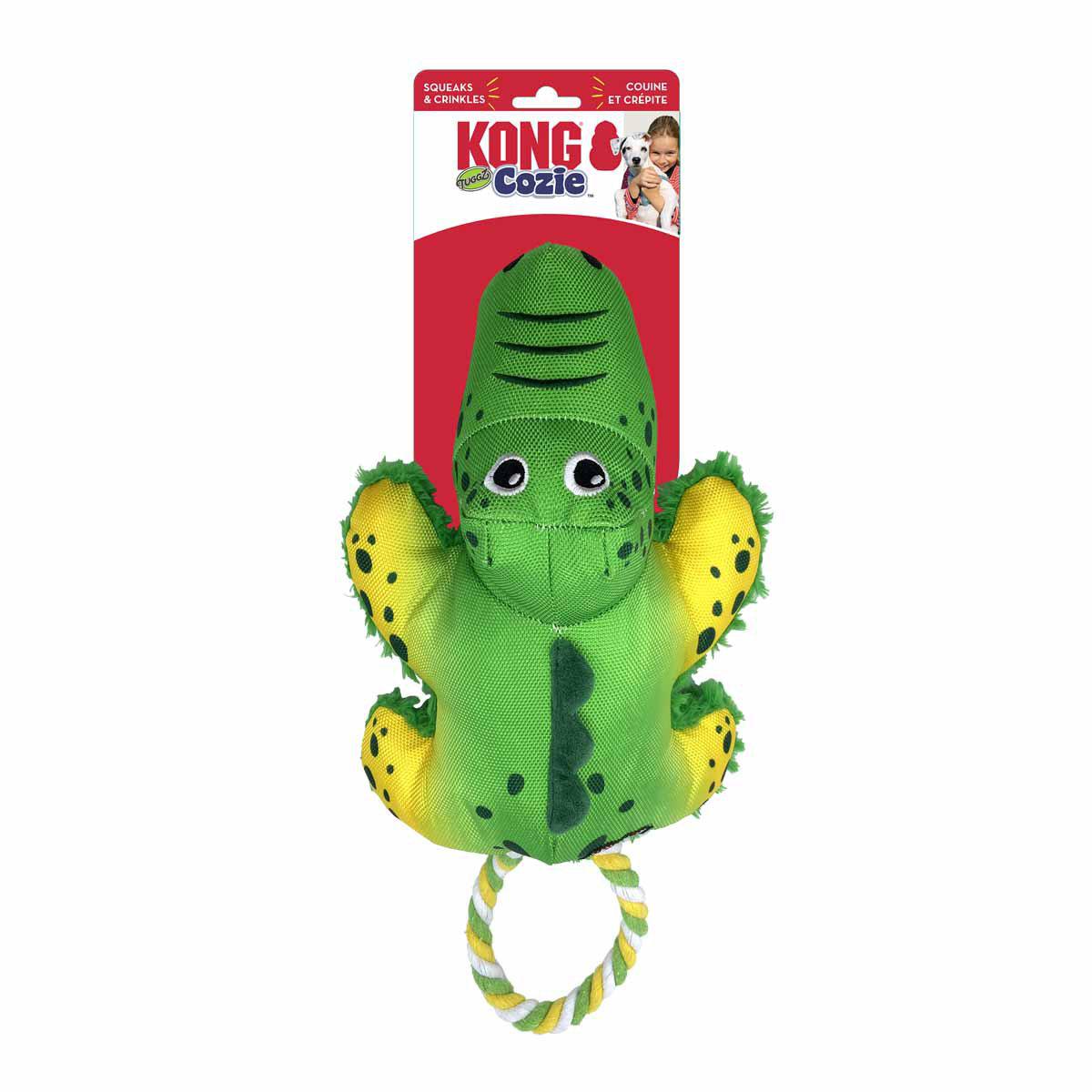 KONG Cozie Tuggz Alligator M/L 35,5 × 21 × 13 cm