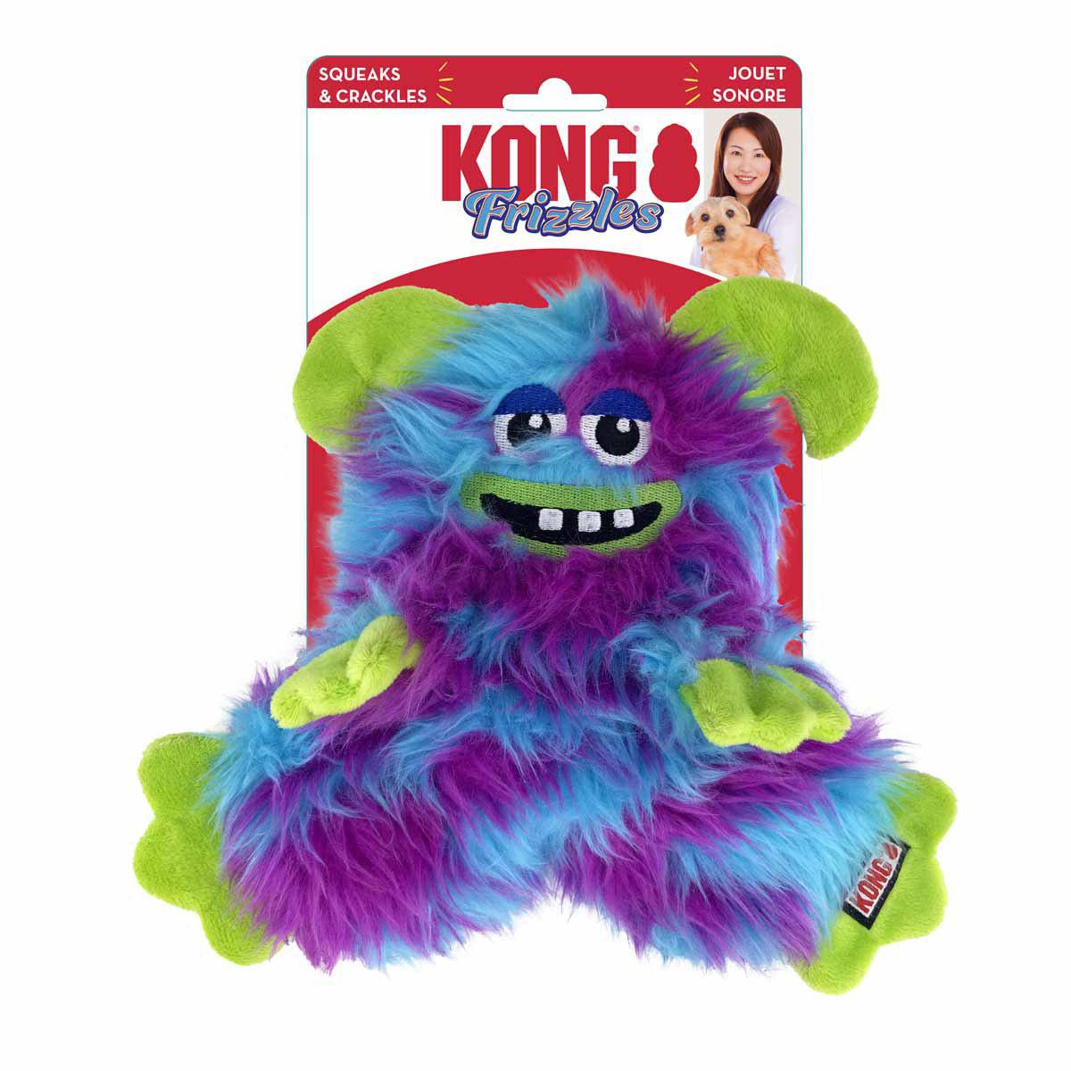 KONG Frizzles Razzle M 22 × 24 × 6 cm