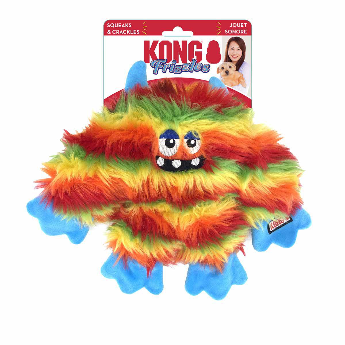 KONG Frizzles Zazzle M 23 × 28 × 7,5 cm