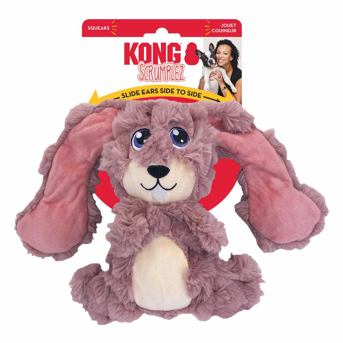 KONG Scrumplez Bunny M 20 × 28 × 7,5 cm