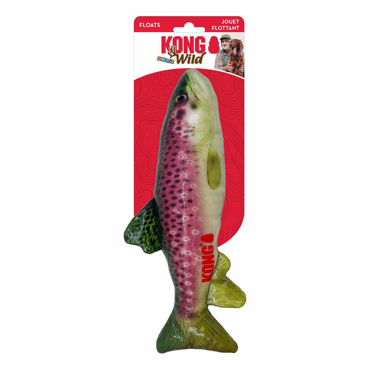 KONG Wild Shieldz Trout M 28 × 13 × 6 cm