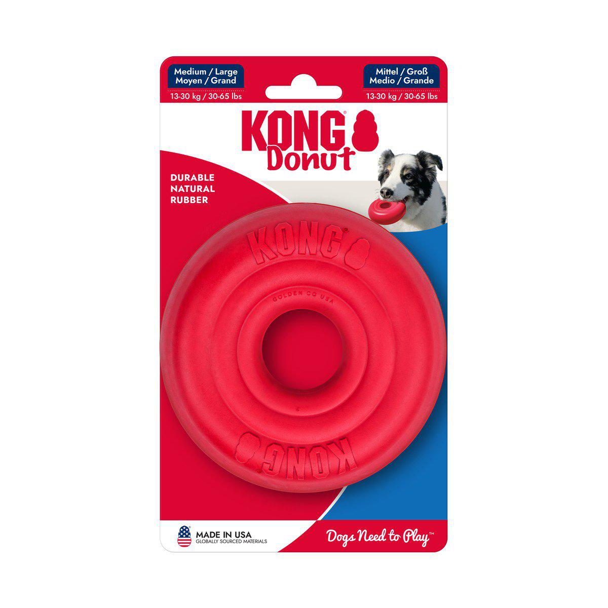 KONG Dog Donut M/L 12 × 12 × 4 cm