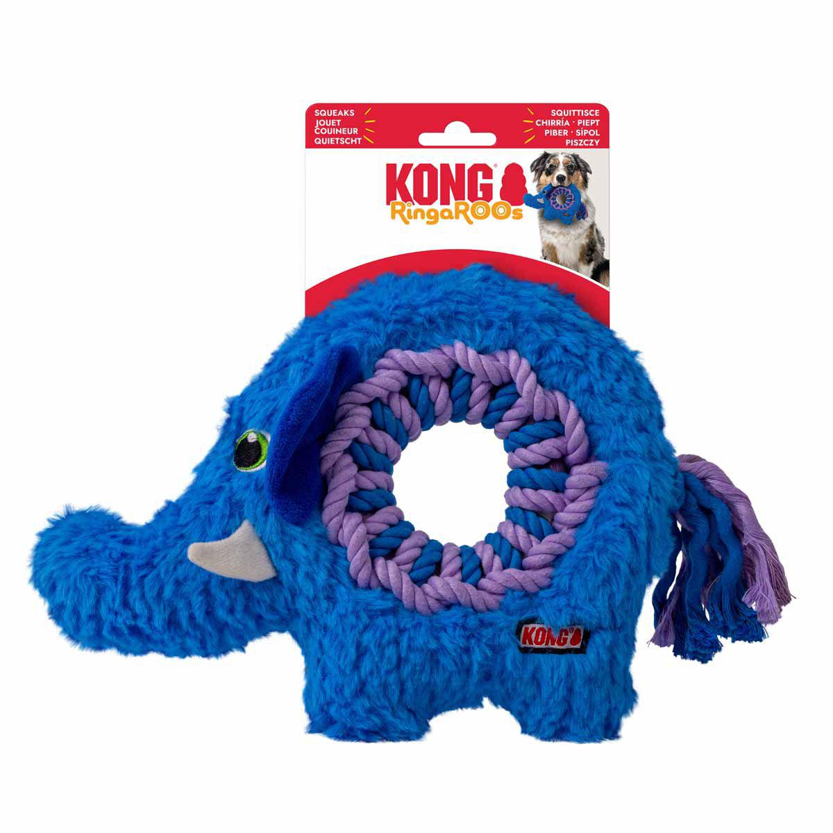 KONG Ringaroos Elephant M 20,5 × 38 × 7,5 cm