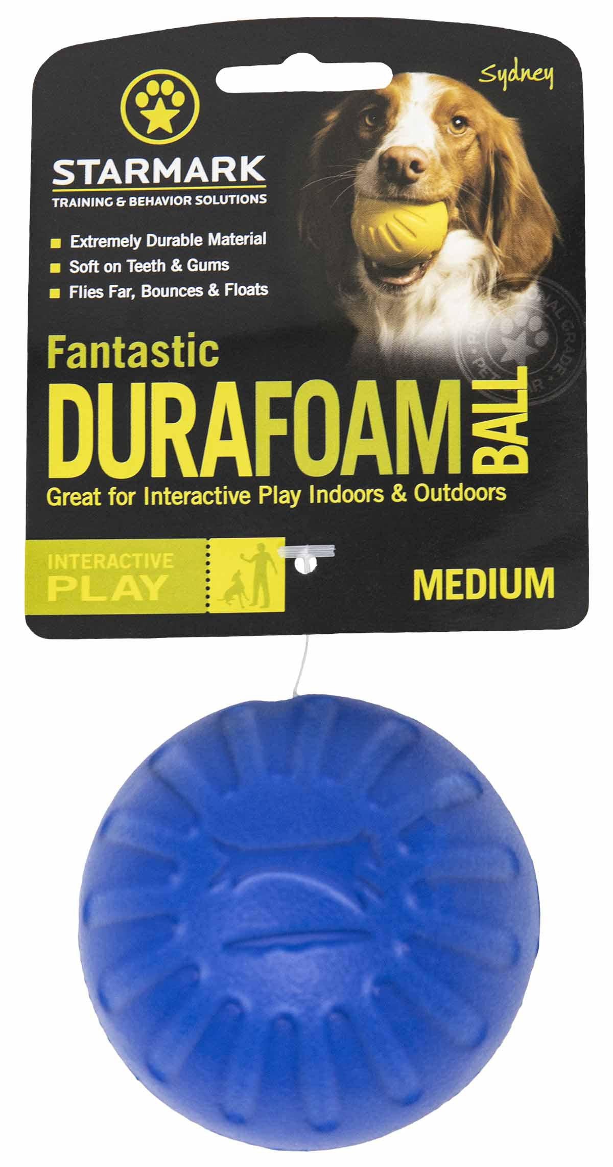 Starmark Foam Boll Blå M Flyter 7 cm