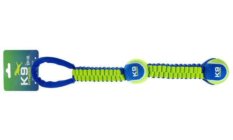 Zs K9 Tennisball Double Tug With 2balls51 cm