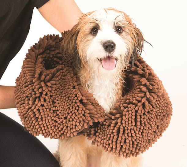 Dgs Dirty Dog Shammy Handduk 33 × 79 cm Brun