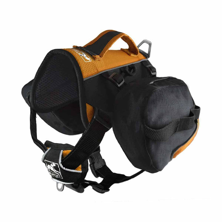 Kurgo Baxter Backpack (14-38 kg) Black/Orange