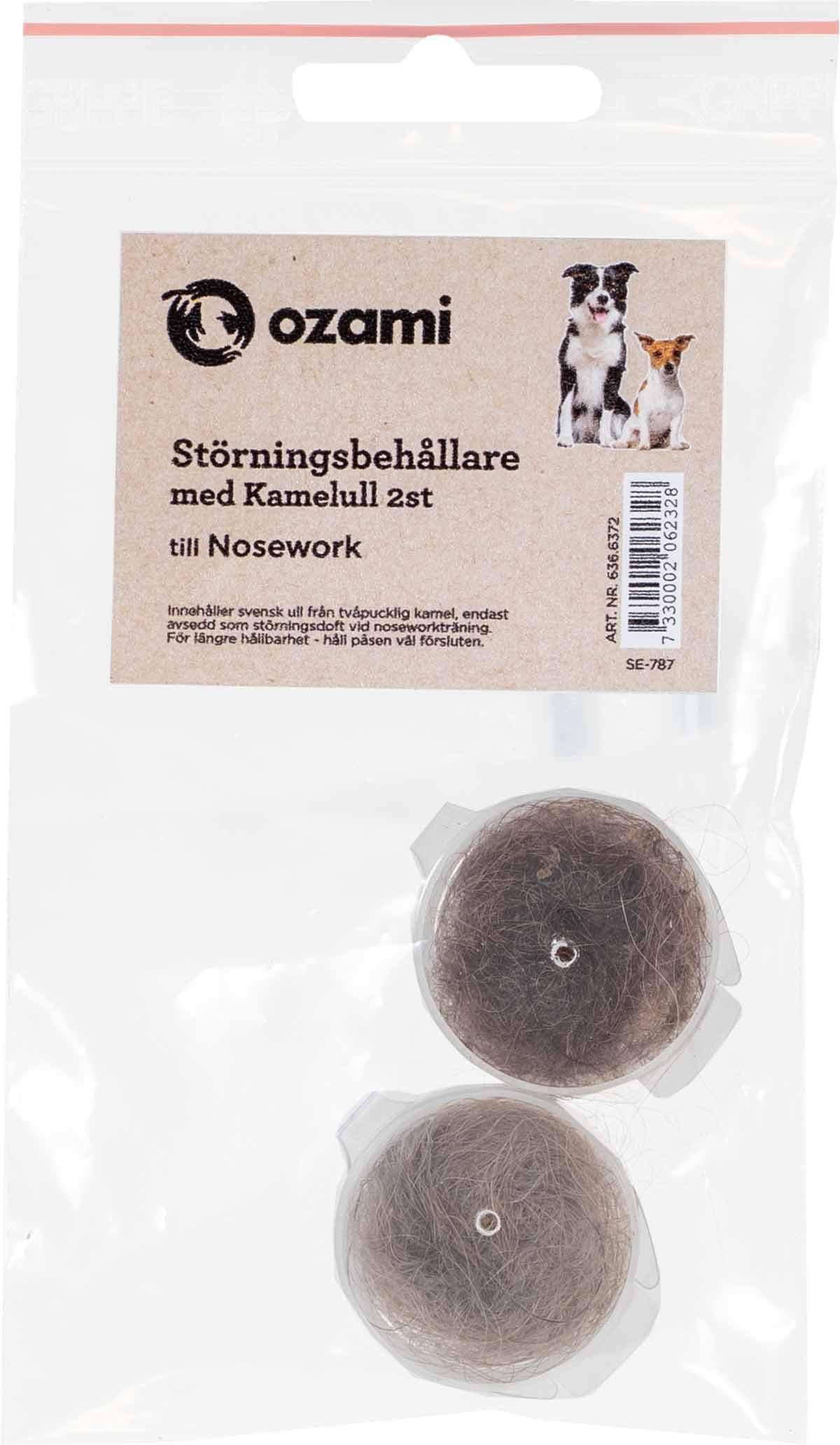 Ozami Nosework Disturbance Container With Camelwool 2Pcs