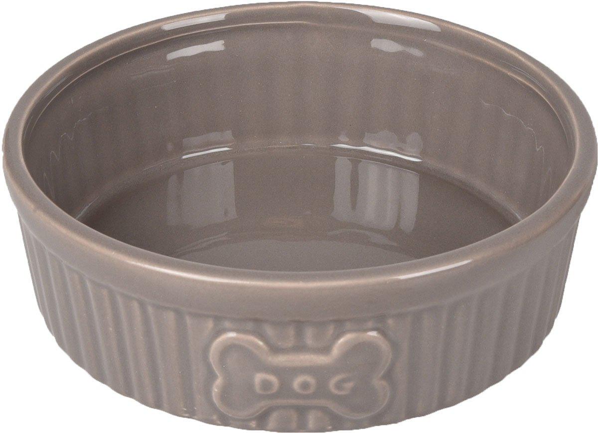 Hundskål Keramik Grå 12,5 cm 300 ml