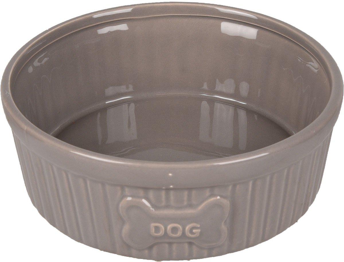 Hundskål Keramik Grå 15 cm 640 ml