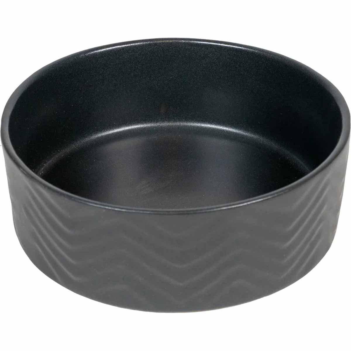 Ozami Ceramic Bowl Roxy Black 15 cm 680 ml