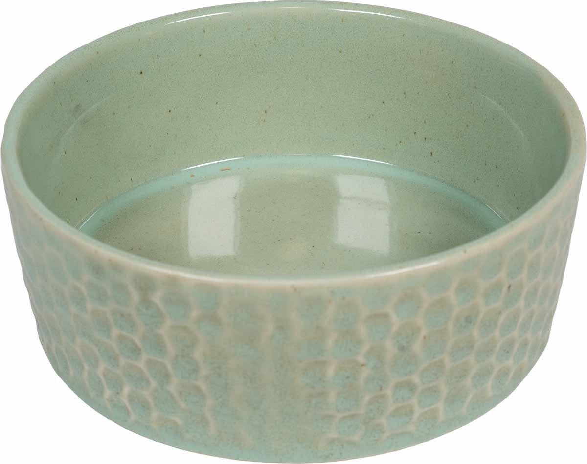 Ozami Ceramic Bowl Reactive Glaze Green 15 cm 750 ml