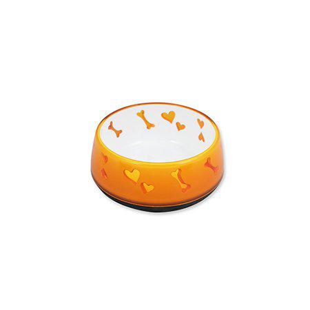 Hundskål Pet Love Bowl Orange 300 ml Tung Botten