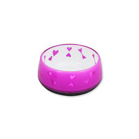 Hundskål Pet Love Bowl Rosa 300 ml Tung Botten