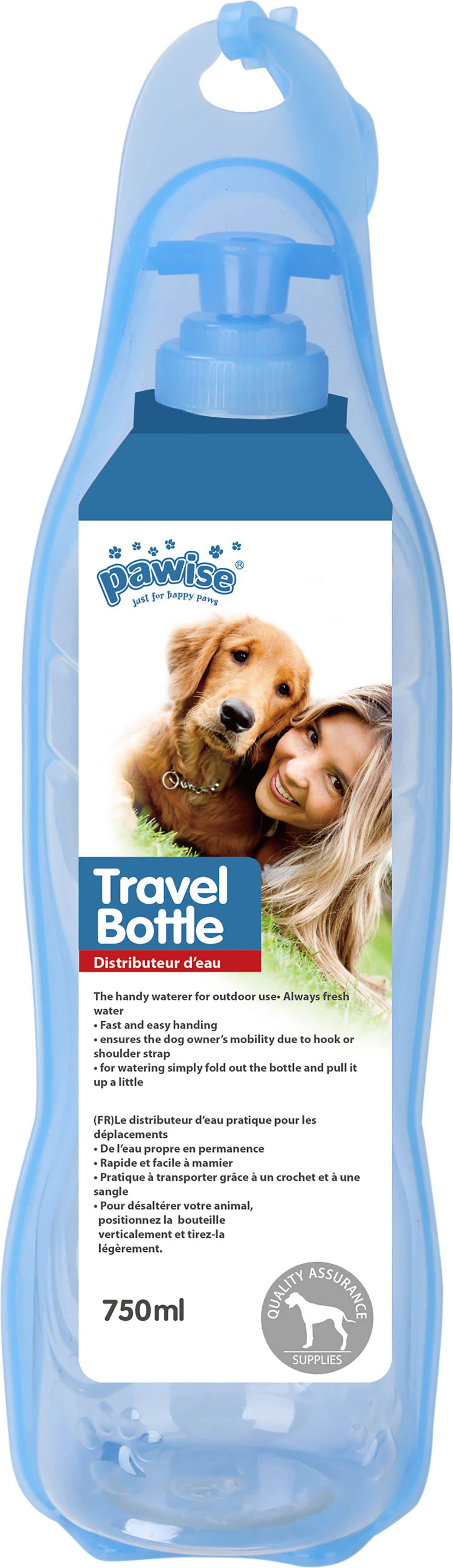 Vattenflaska/skål Hund 750 ml