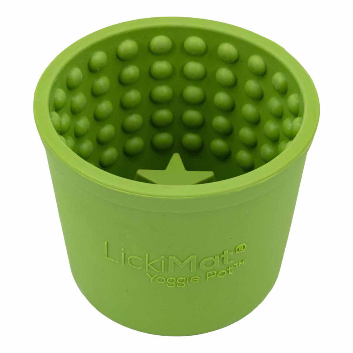 Hundskål LickiMat Yoggie Pot Grön