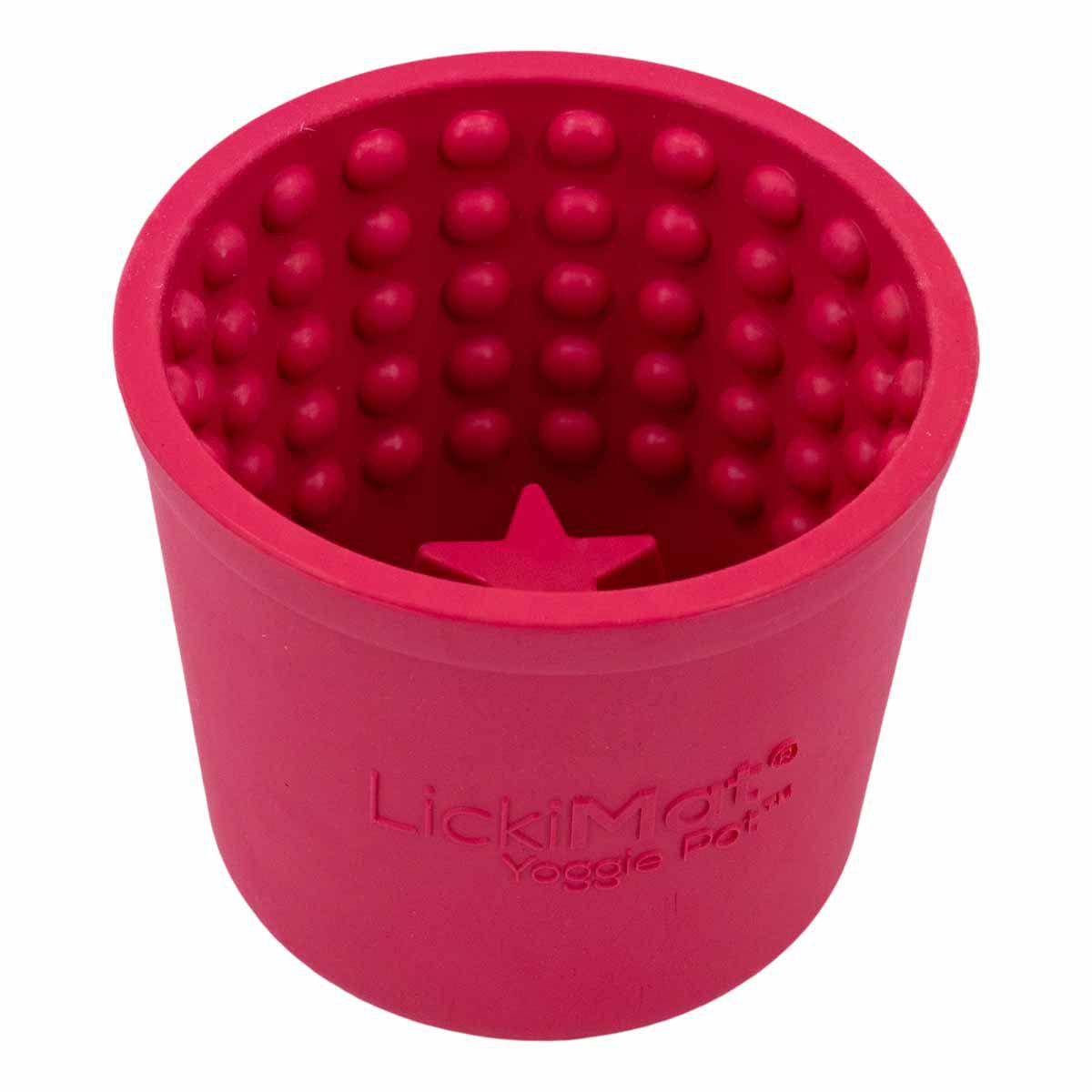 Hundskål LickiMat Yoggie Pot Rosa