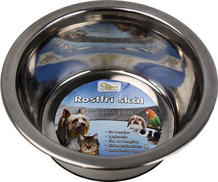 Hundskål Rostfri Antislip 1700 ml 19 cm