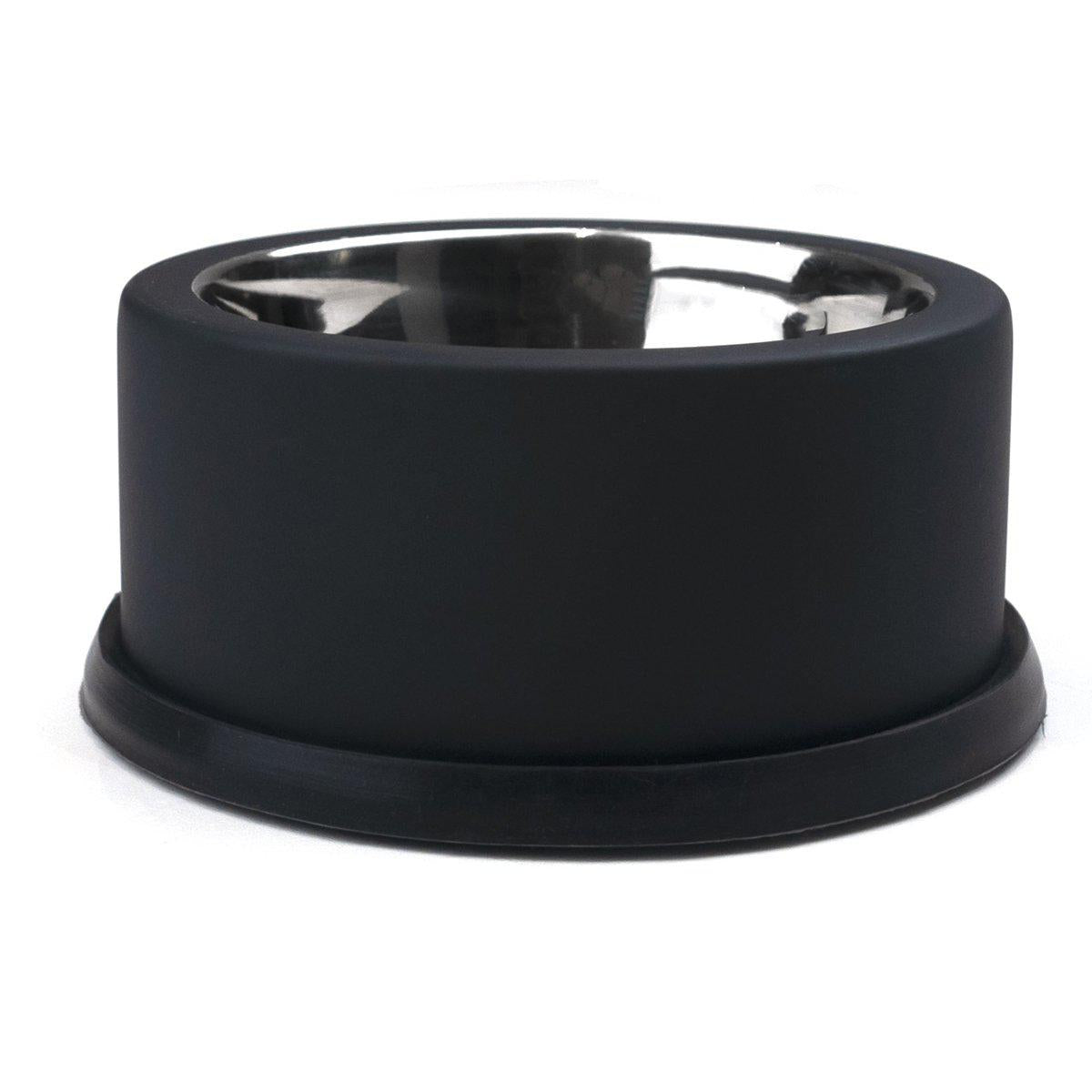 Ozami Dog Bowl Double Wall Black 1650 ml