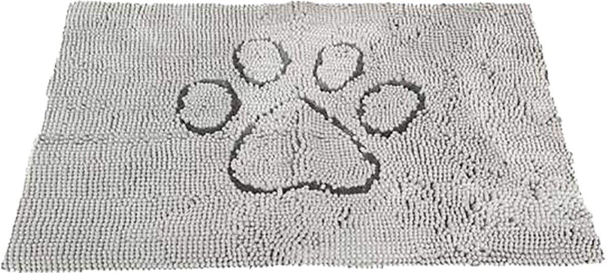 Dgs Dirty Dog Doormat Small 60 × 40 cm Silver Grå