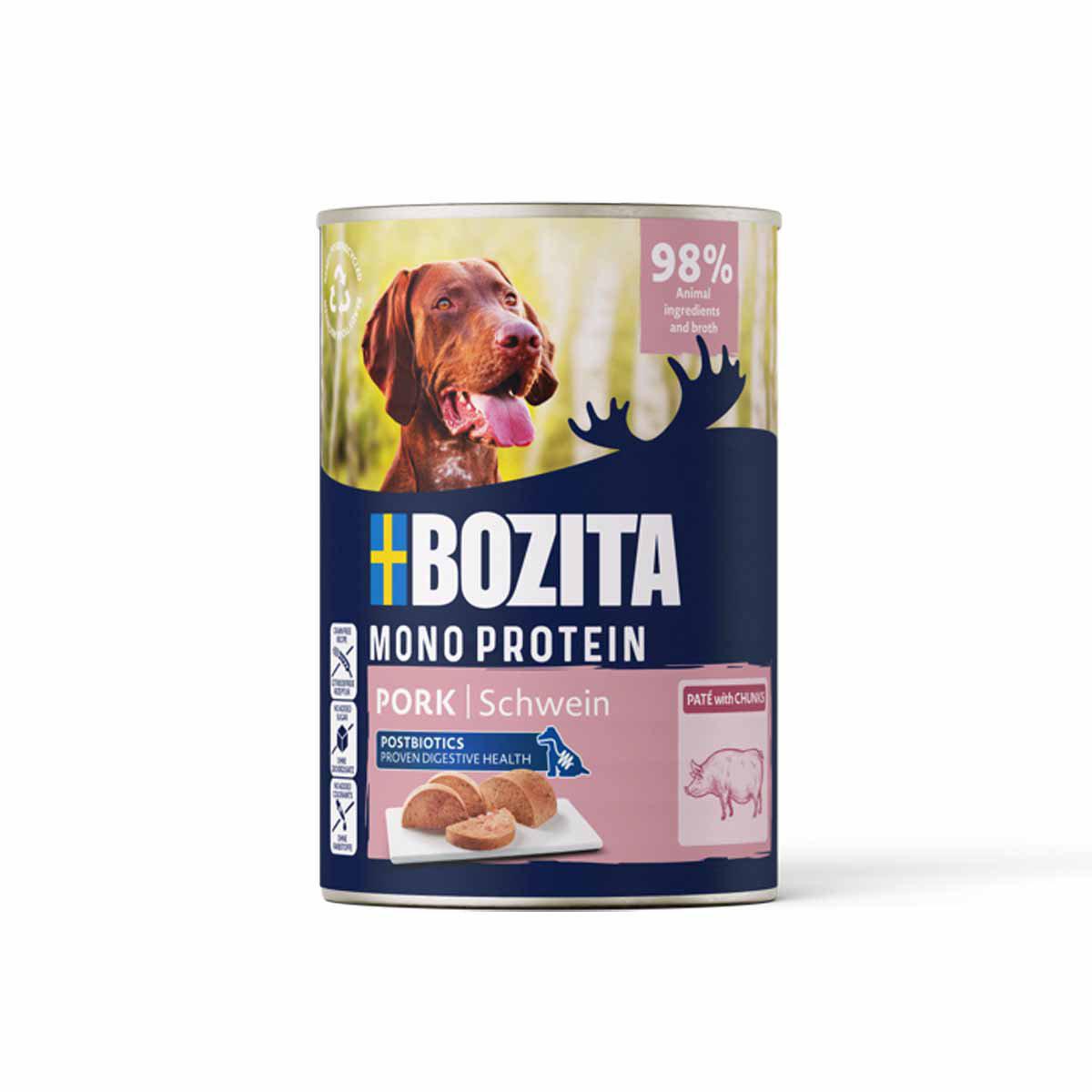 Bozita Dog Pate Pork 400 g