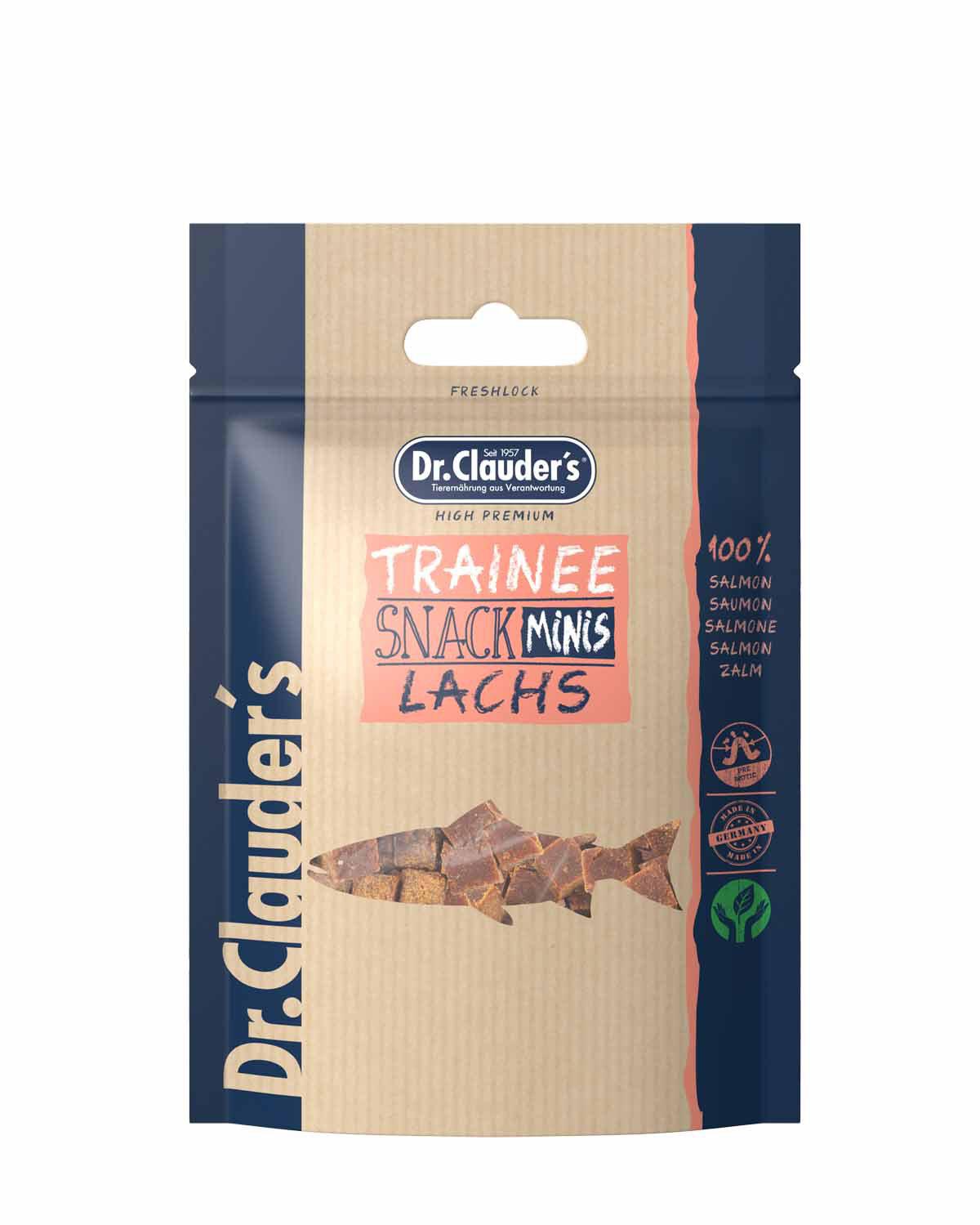 Dr. Clauder’s Trainee Dog Snack Mini Salmon 50 g
