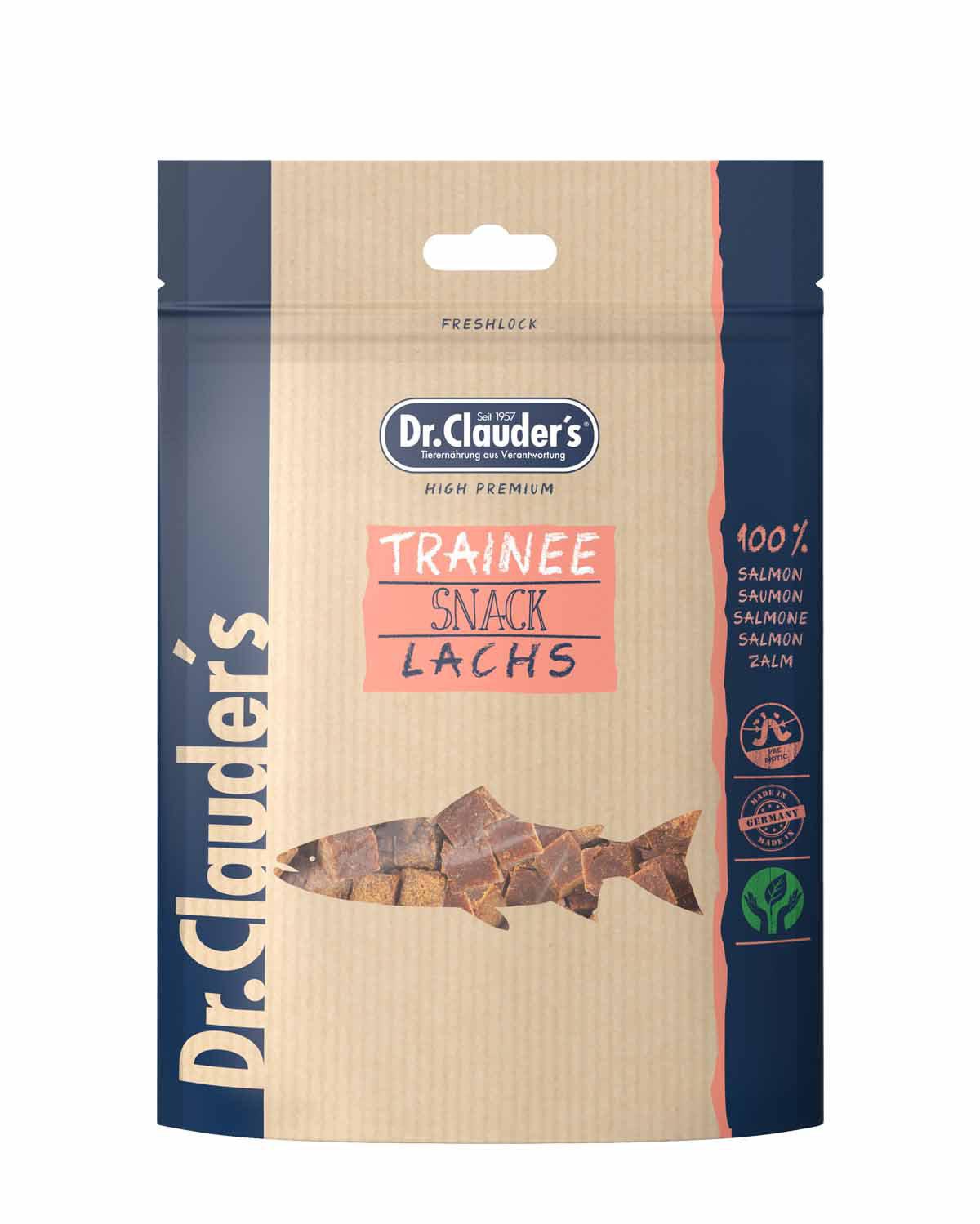 Dr. Clauder’s Trainee Dog Snack Medium Salmon 80 g