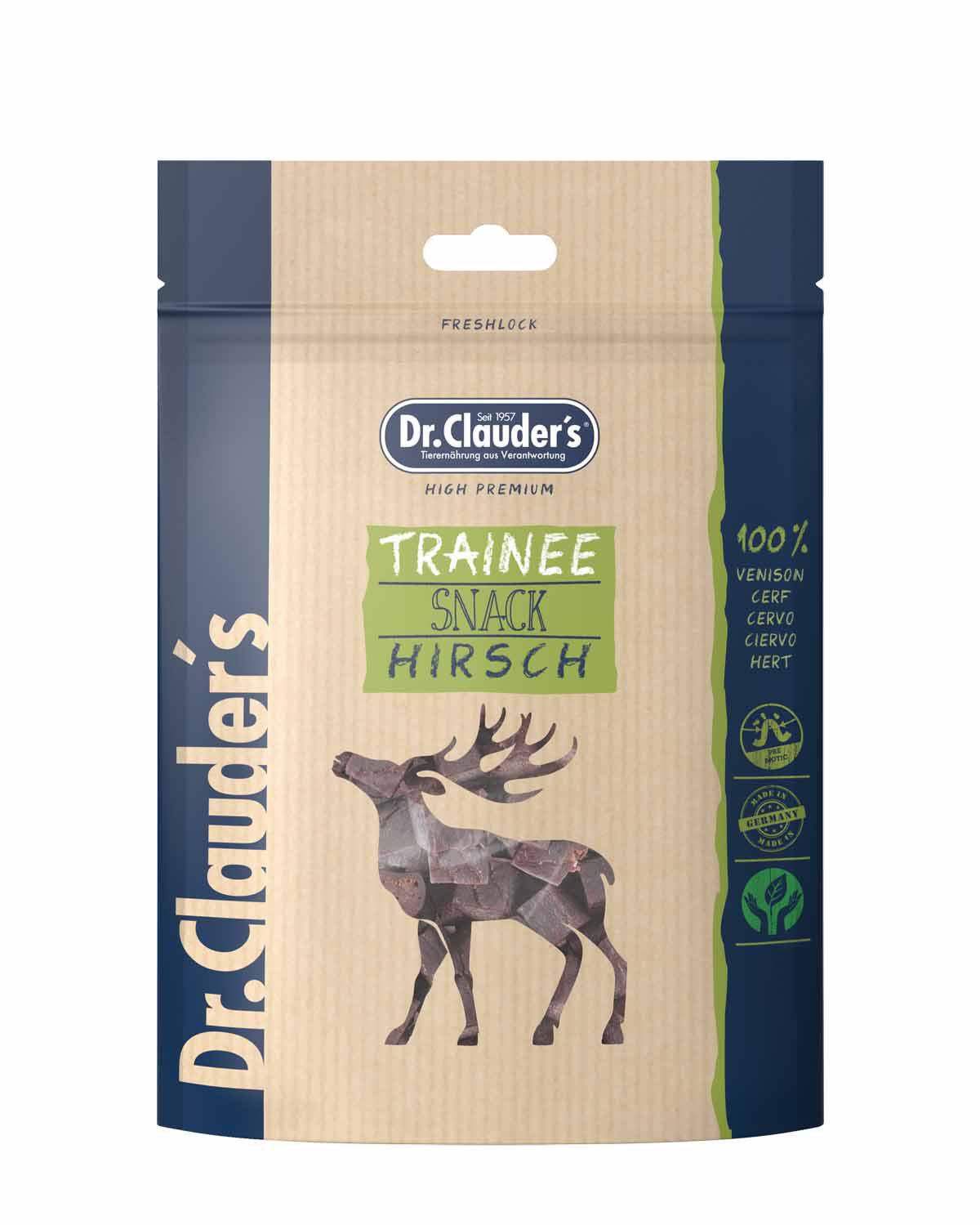 Dr. Clauder’s Trainee Dog Snack Medium Venison 80 g
