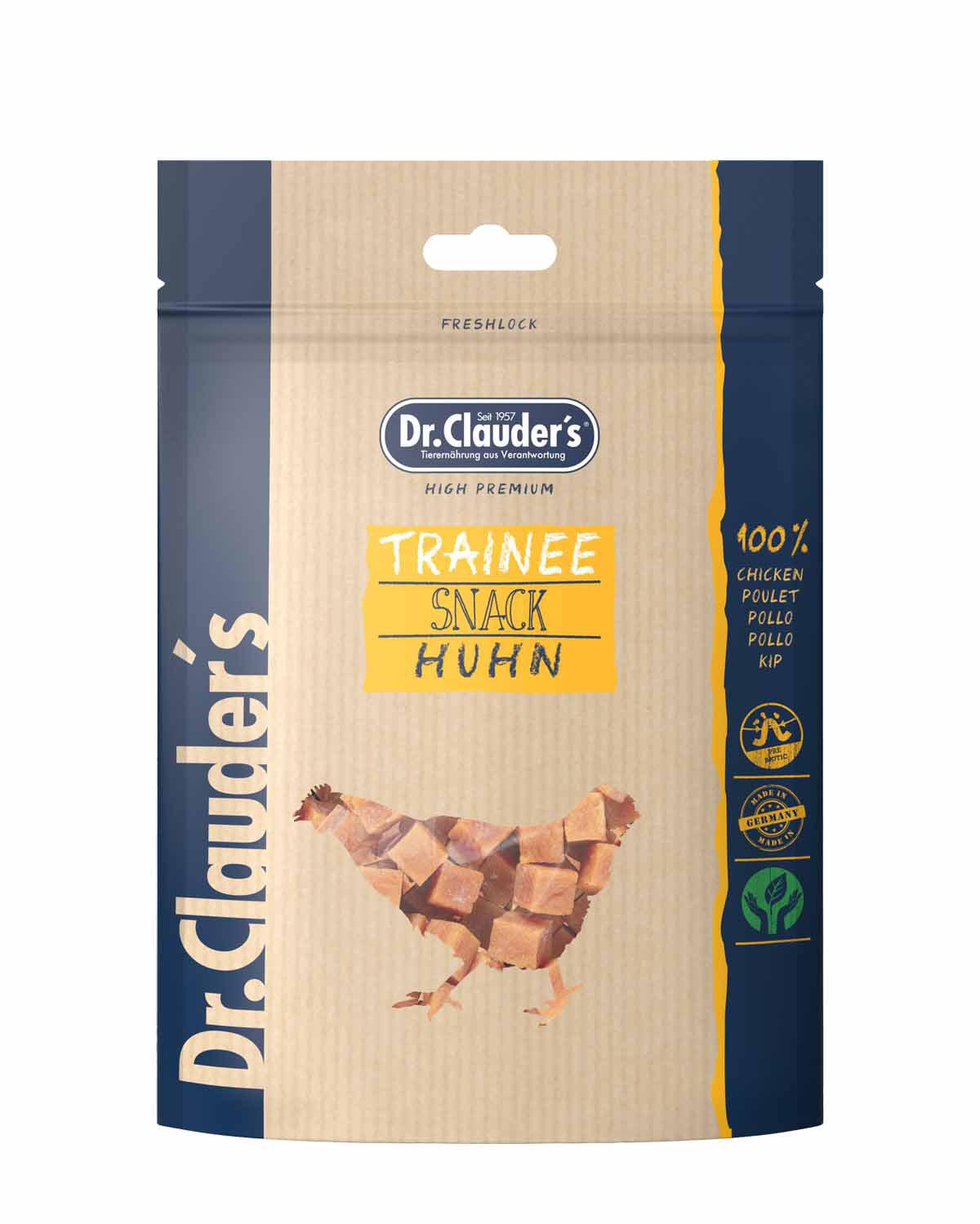 Dr. Clauder’s Trainee Dog Snack Medium Chicken 80 g