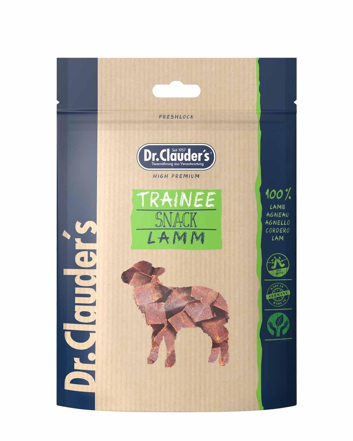 Dr. Clauder’s Trainee Dog Snack Medium Lamb 80 g