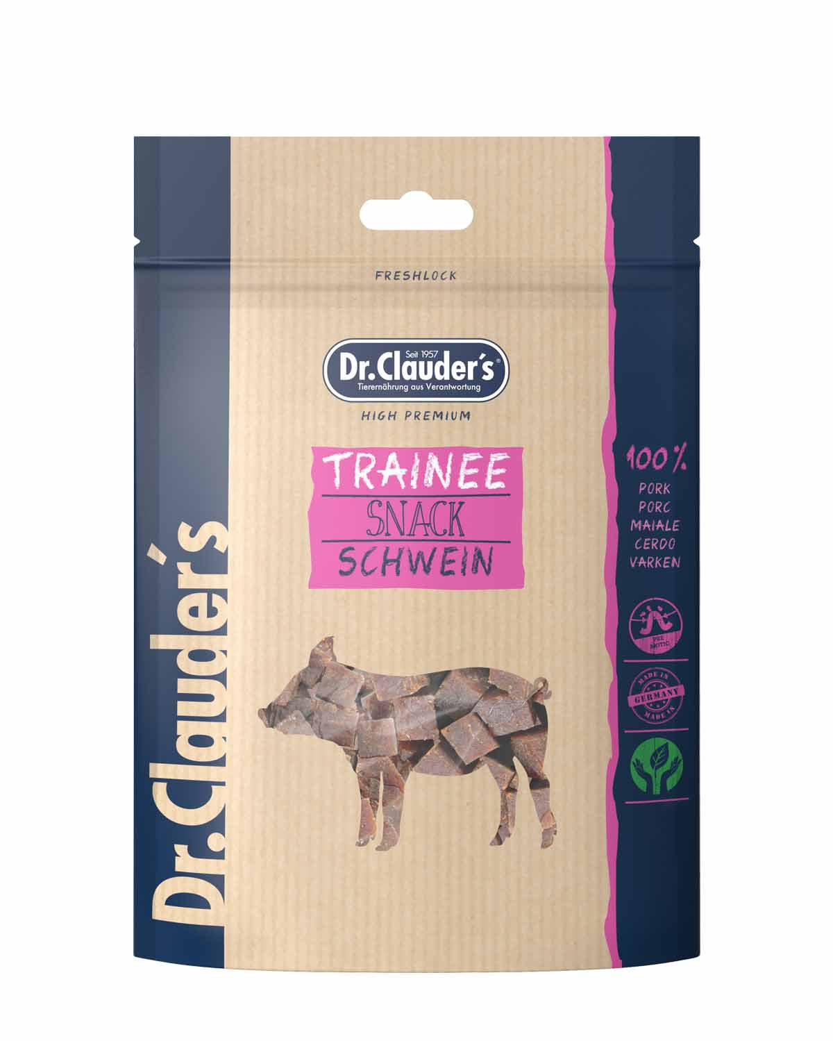 Dr. Clauder’s Trainee Dog Snack Medium Pork 80 g