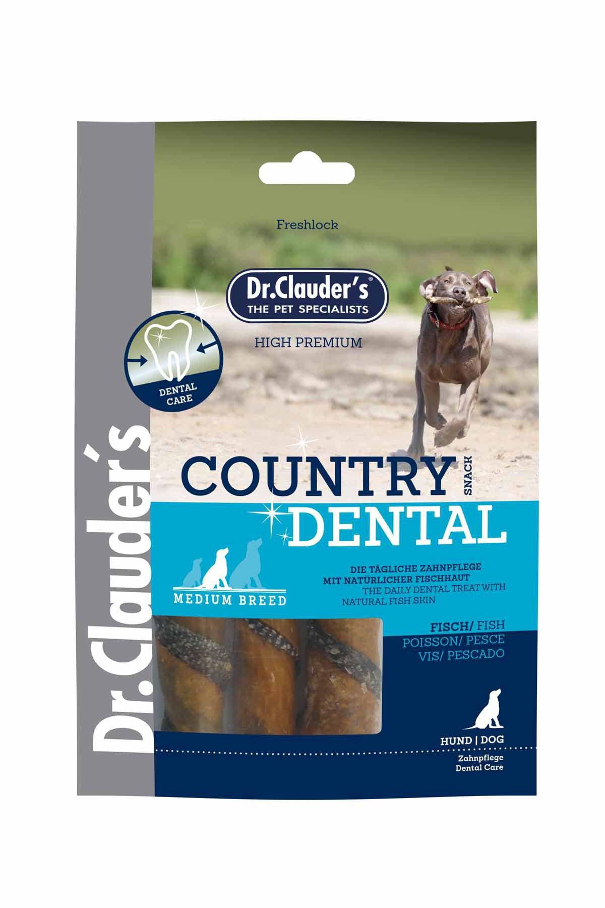 Dc Country Dental Dog Snack Fishskin Medium 120 g