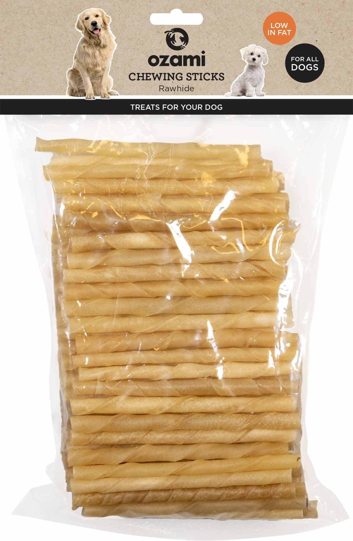 Ozami Dog Pressed Sticks 120 × 7 mm 100Pcs