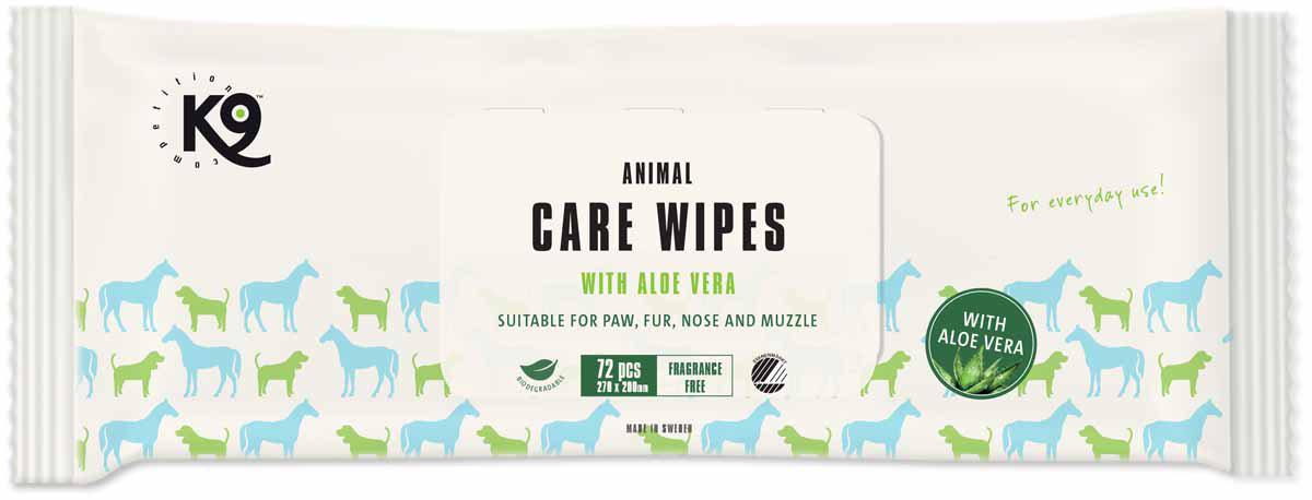 K9 Animal Care Wipes 72Pcs