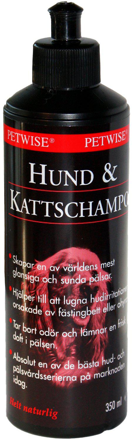 Petwise Premium Hund & Kattschampo 350 ml