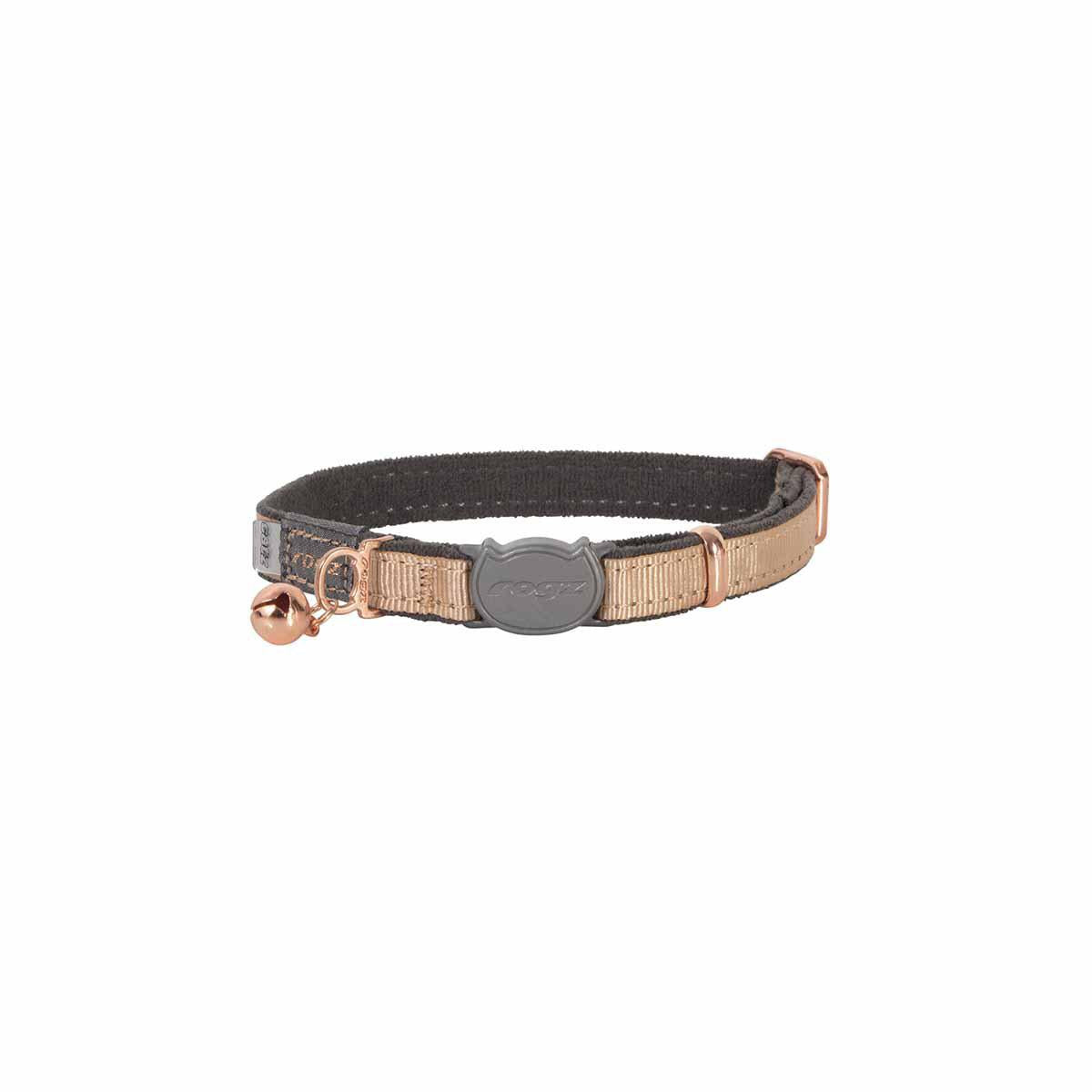Rogz Urbancat Halsband Guld S 20-31 cm
