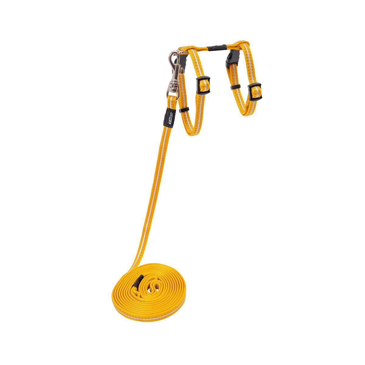 Rogz Alleycat Sele Med Koppel XS Orange8 mm 19,8-30 cm