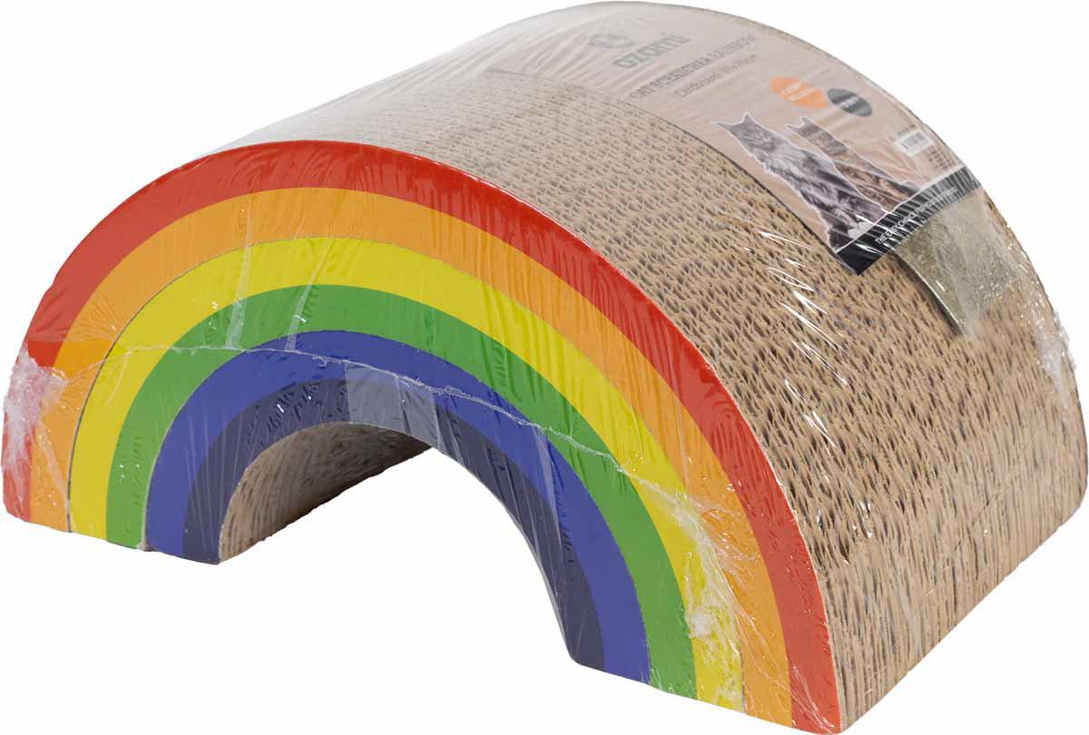 Ozami Cat Scratcher Rainbow 3 In 1 33 × 20 cm