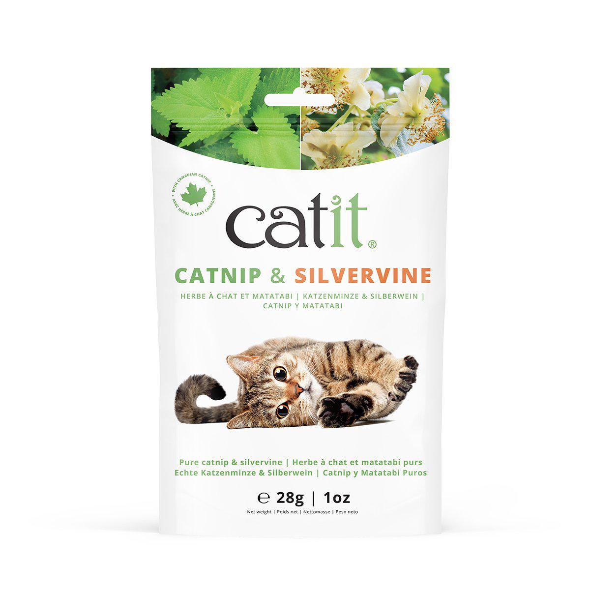 Catit Catnip/Silvervine Påse Mix 28 g
