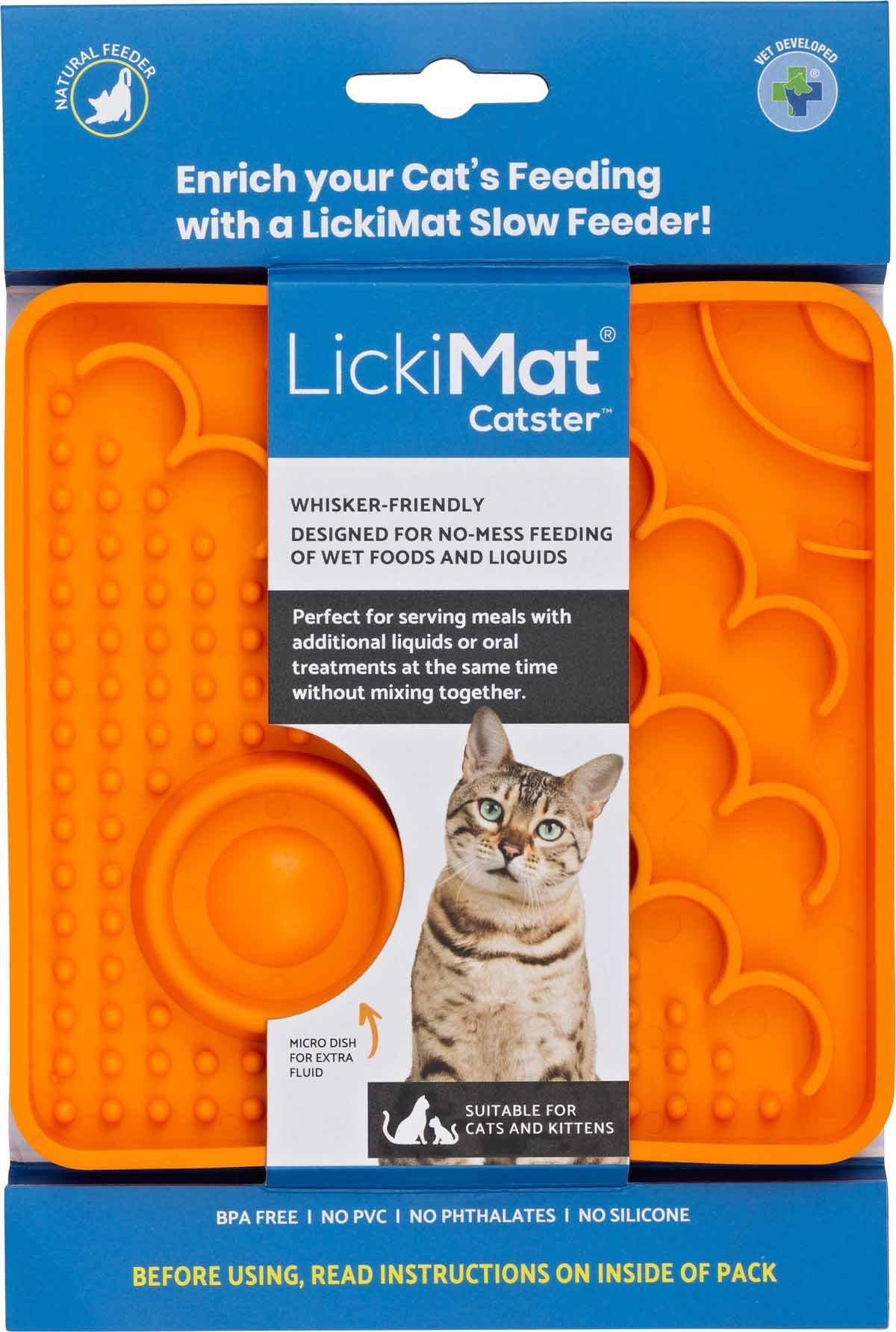 LickiMat Cat Catster Orange
