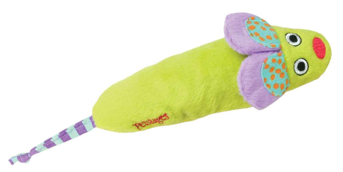 Petstages Kattleksak Green Magic Mightie Mouse 21 cm