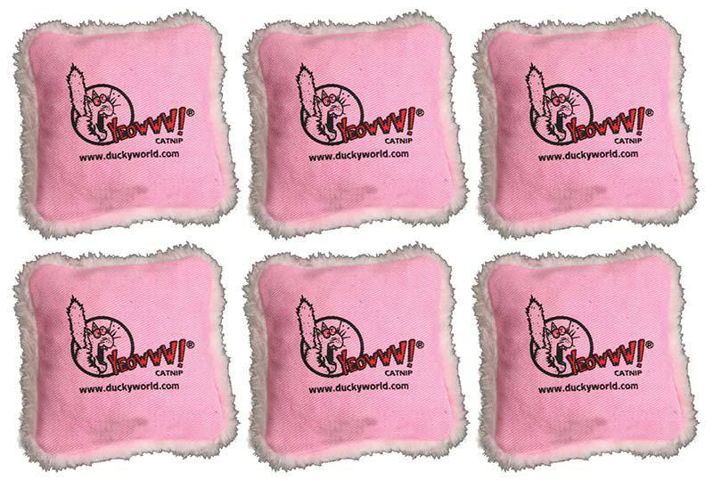 Yeowww Catnip Kudde6.5 × 6.5 cm Rosa